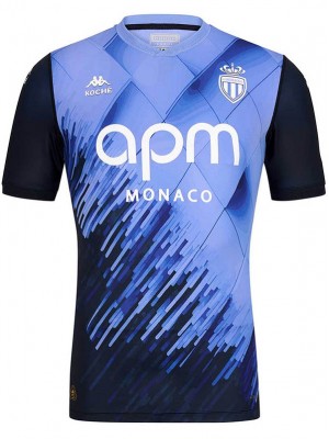 AS monaco version spéciale Maillot uniforme de football adulte hommes kit de football bleu hauts vêtements de sport chemise 2024-2025